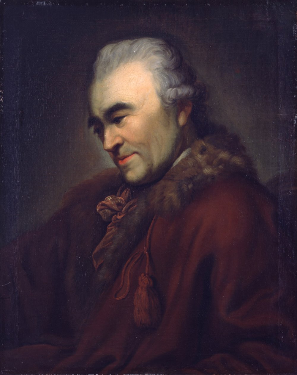 Porträtt av Johann Georg Sulzer av Anton Graff