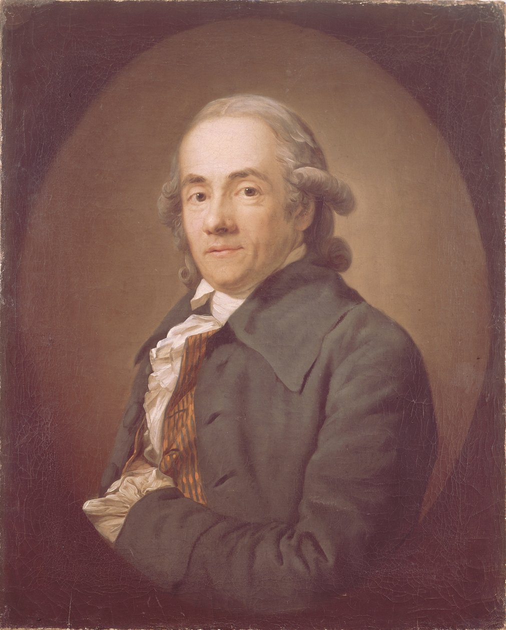 Porträtt av Christian Friedrich Voss 1724-1795 av Anton Graff