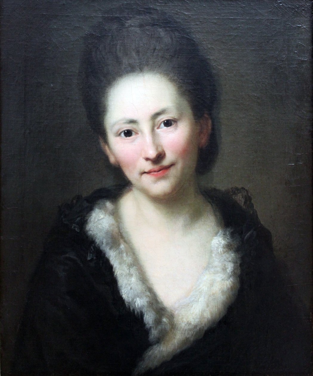 Porträtt av Elisabeth Sophie Auguste Graff av Anton Graff