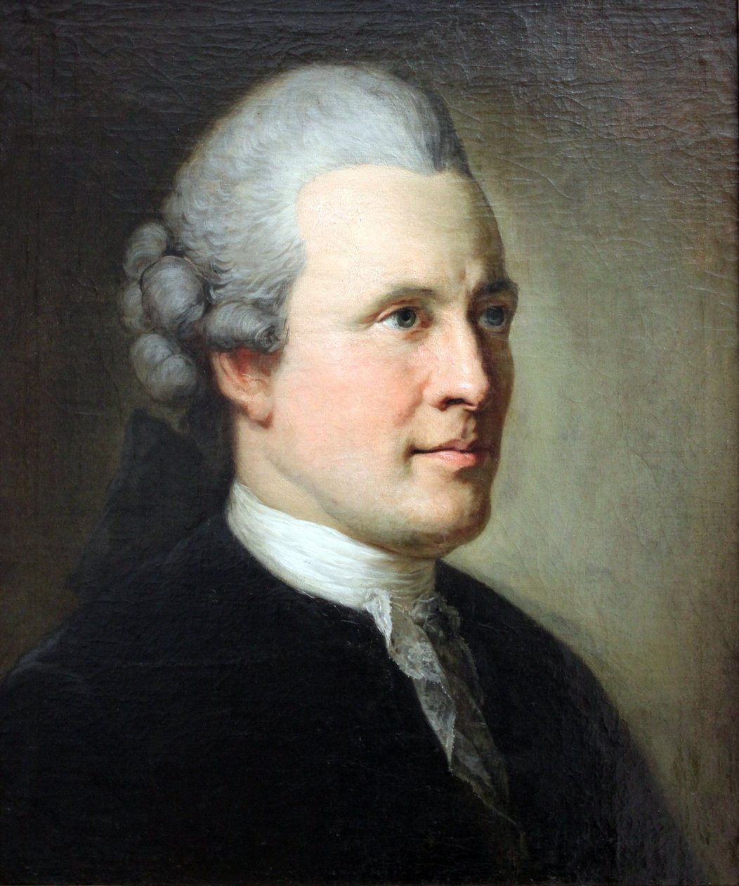 Porträtt av Georg Ritter von Zimmermann av Anton Graff