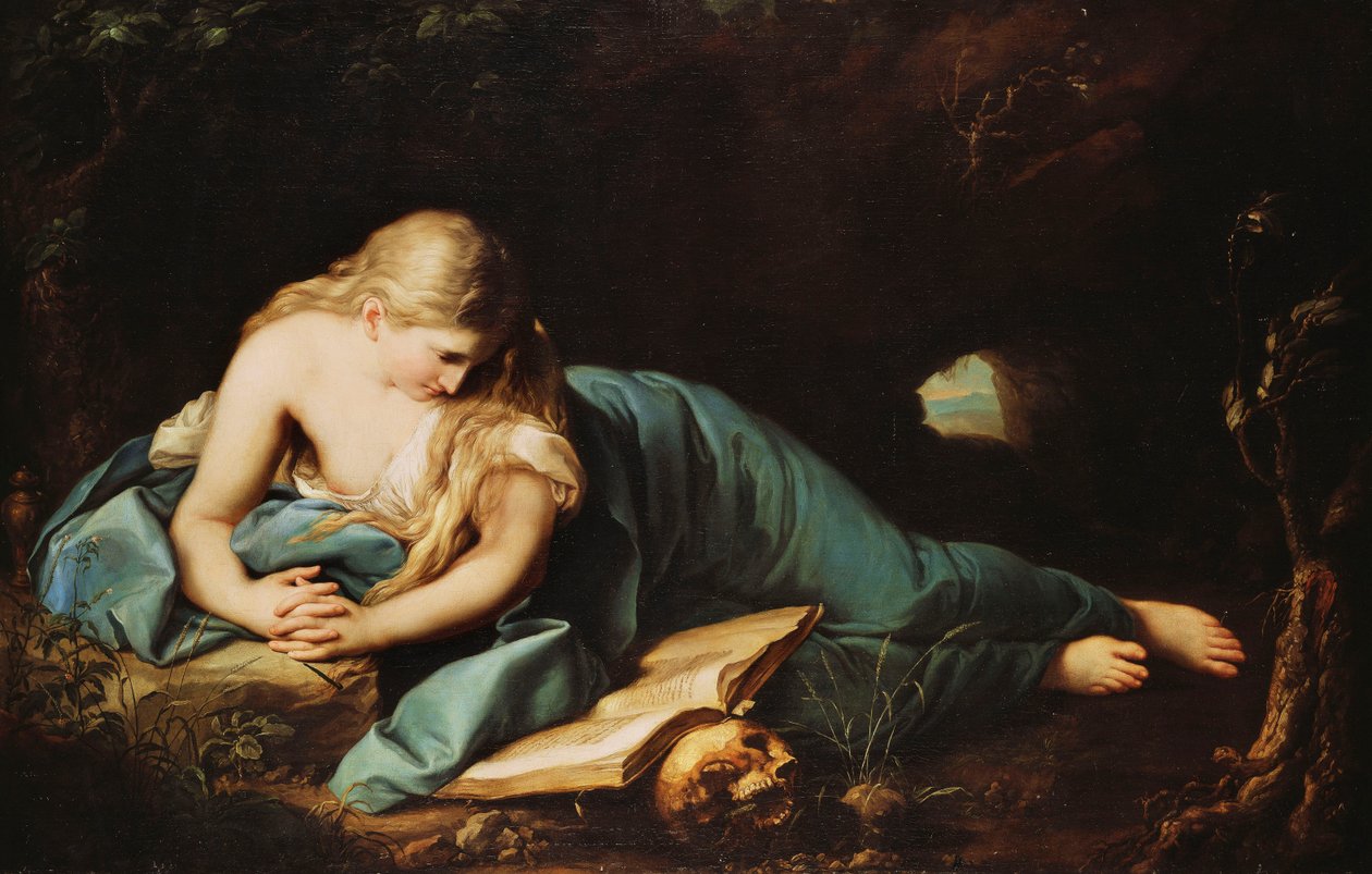 Sankta Maria Magdalena, av Anton Graff