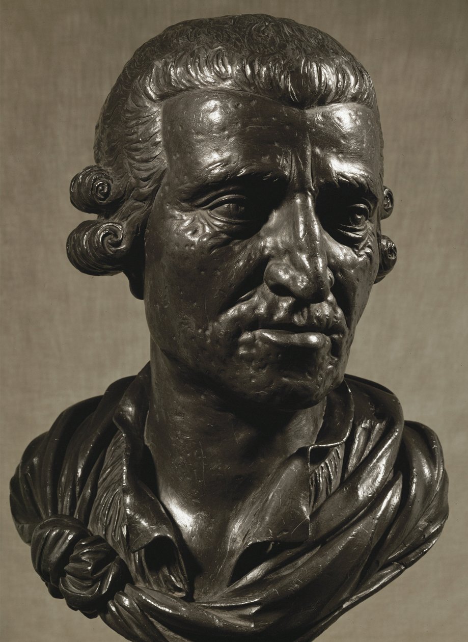 Joseph Haydn. Rollbesättningens huvudroll byst ... av Anton Grassi
