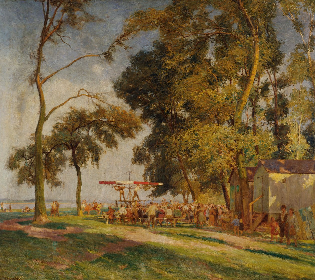 Söndag i Lobau av Anton Hans Karlinsky