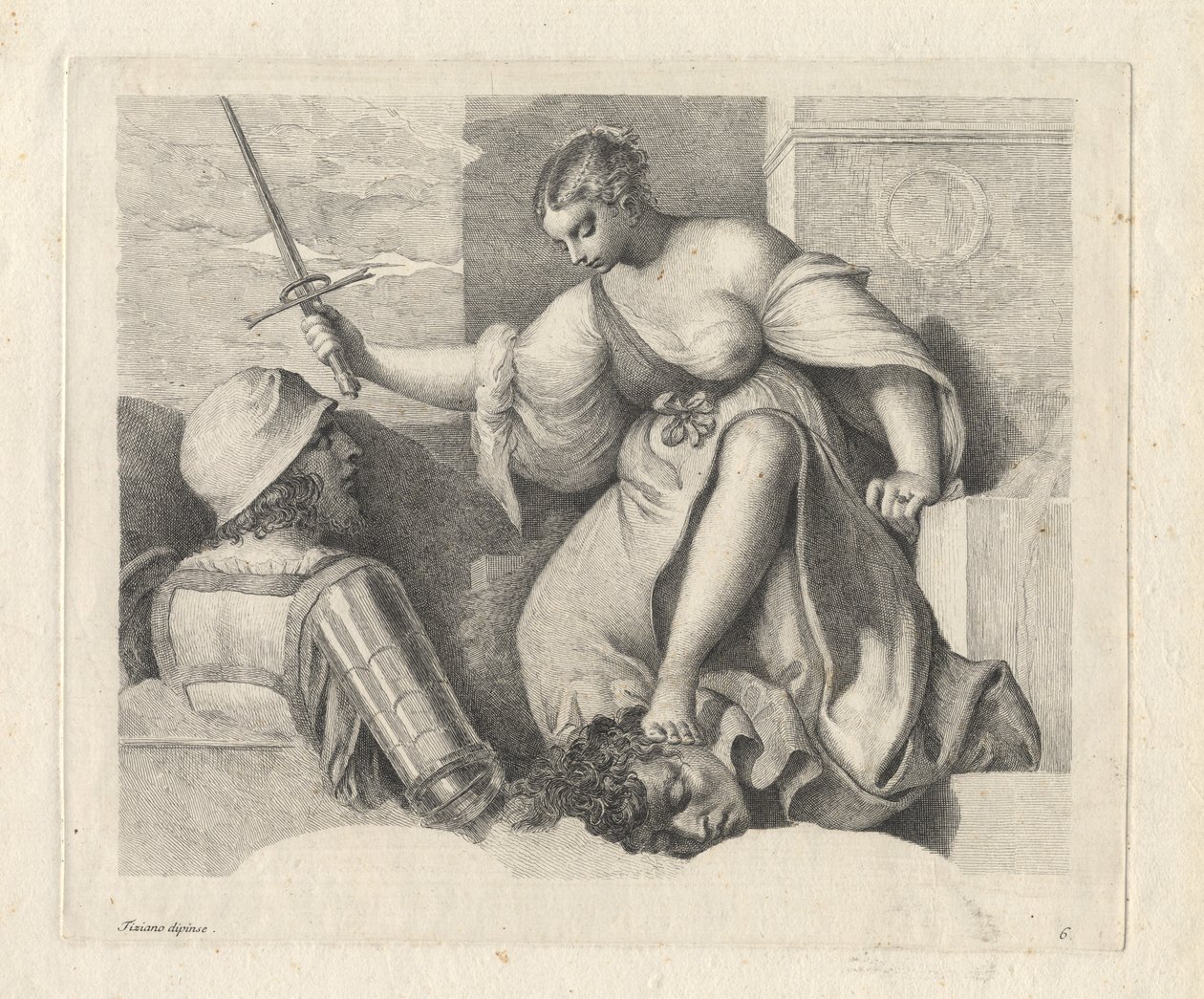 Justitie Judith, 1760. av Anton Maria Zanetti