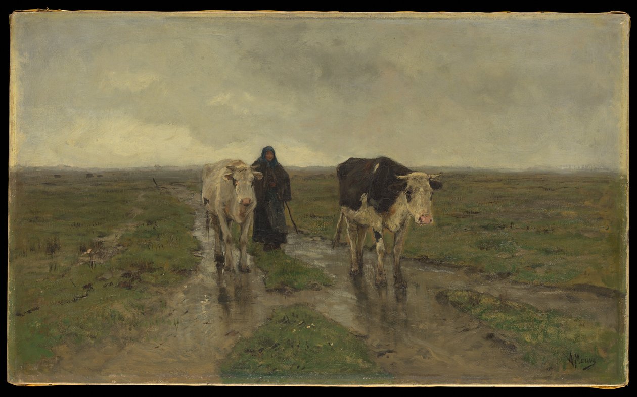 Byte av betesmark av Anton Mauve