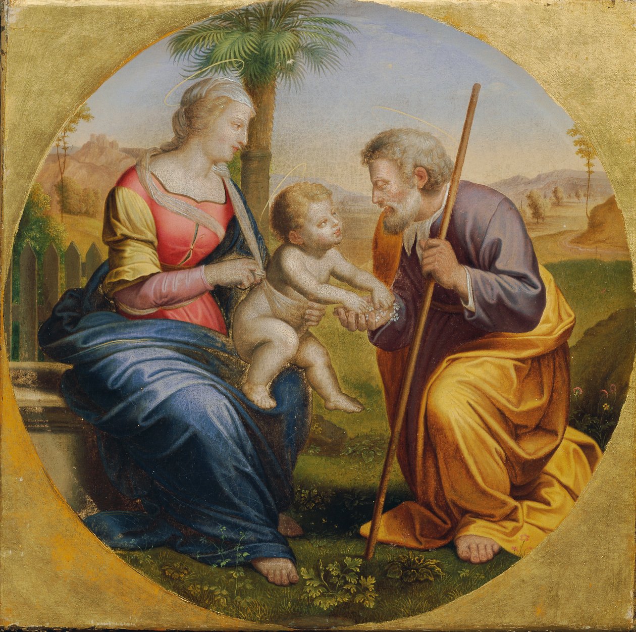 helig familj av Anton Psenner