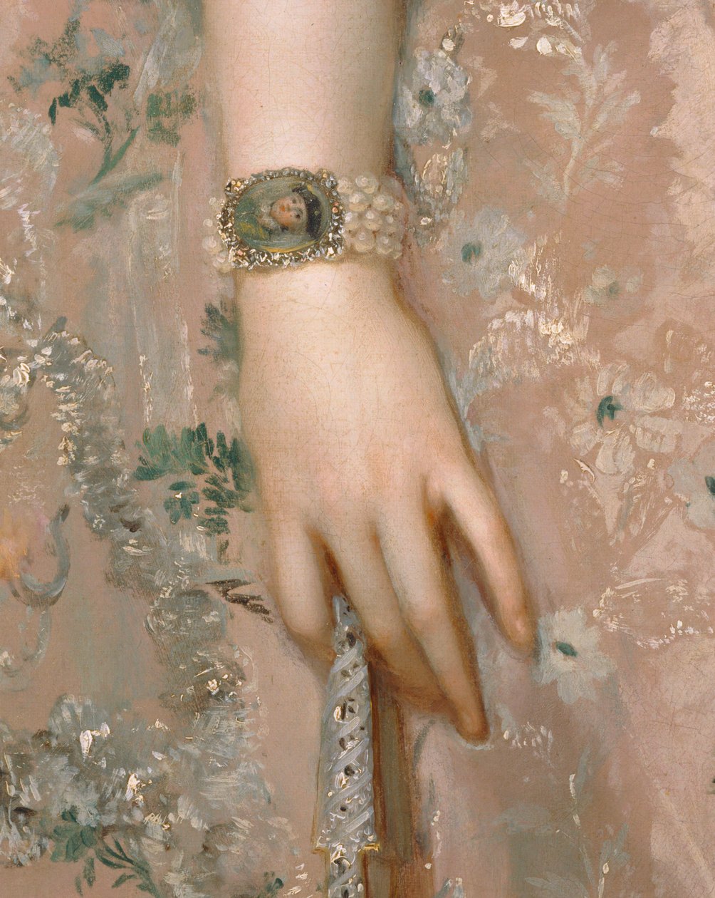 Marie-Louise de Parme, hustru till sin kusin ... av Anton Raphael (attr. to) Mengs