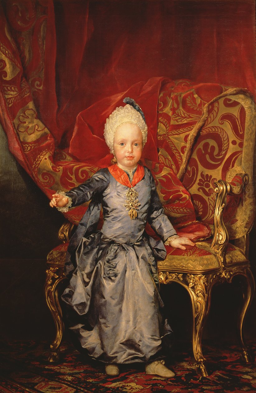 Ärkehertig Frans av Österrike av Anton Raphael Mengs
