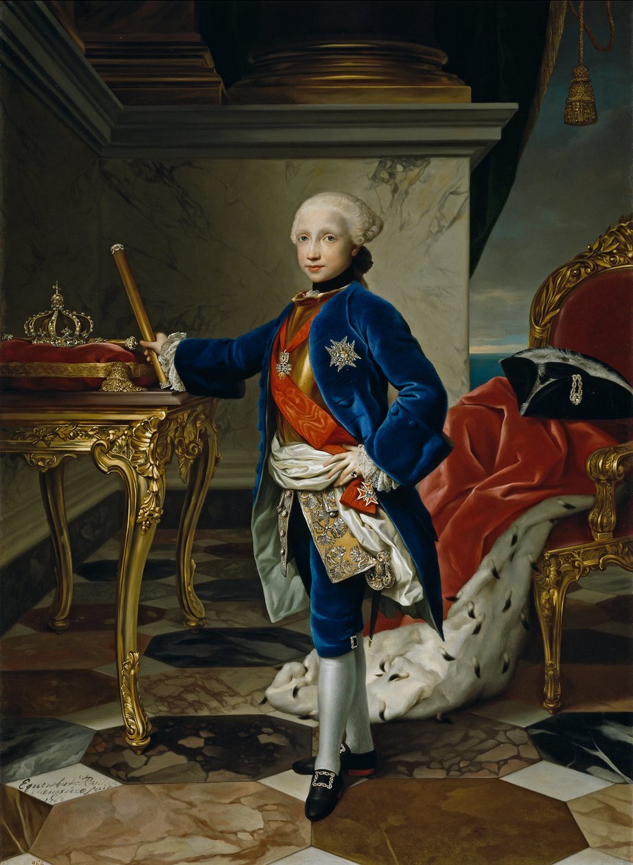 Ferdinand IV av Neapel av Anton Raphael Mengs