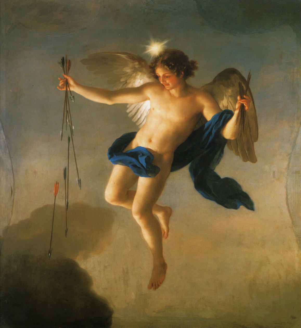 Hesperus som personifiering av kvällen av Anton Raphael Mengs