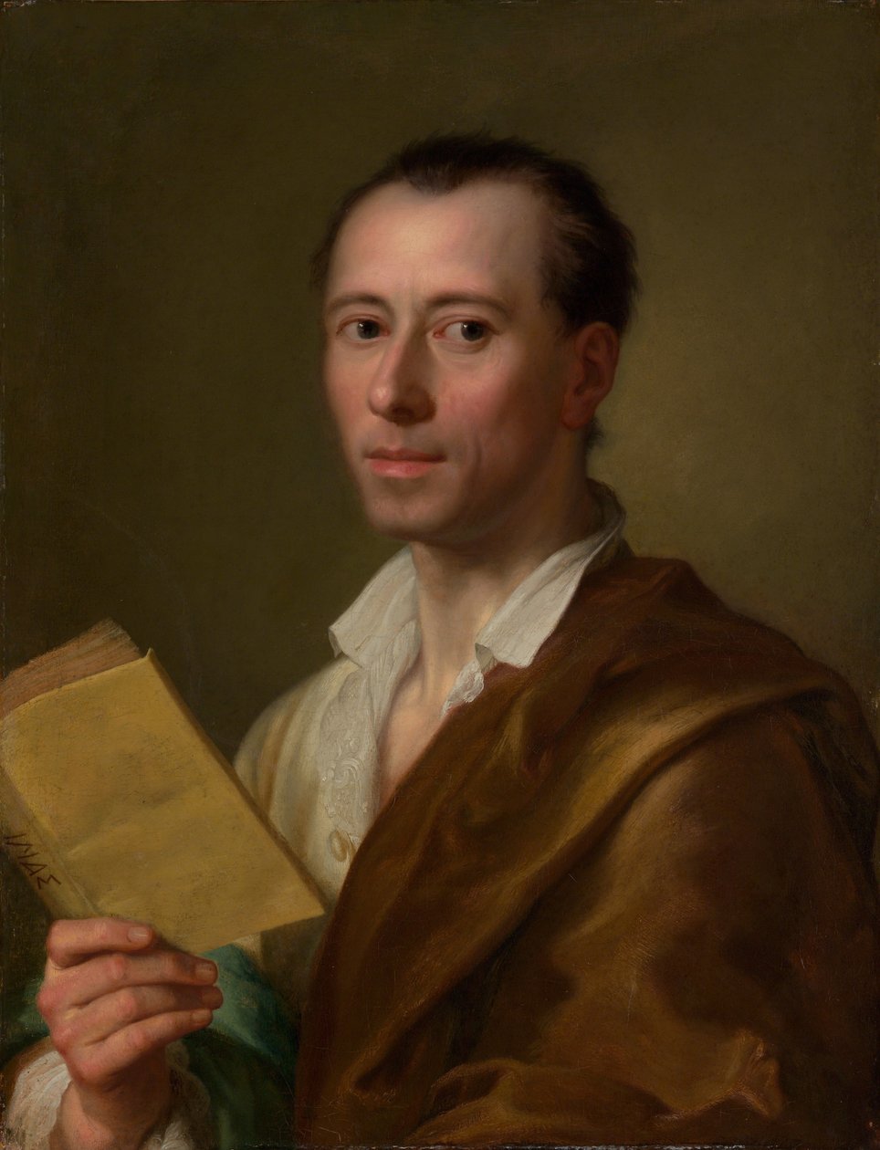 Johann Joachim Winckelmann (1717–68), ca 1777 (olja på duk) av Anton Raphael Mengs