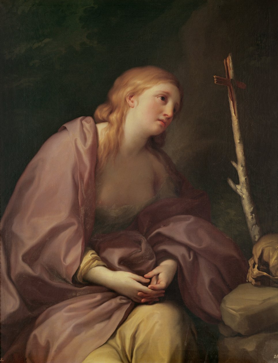 Ångerfulla Magdalena, c.1765 av Anton Raphael Mengs