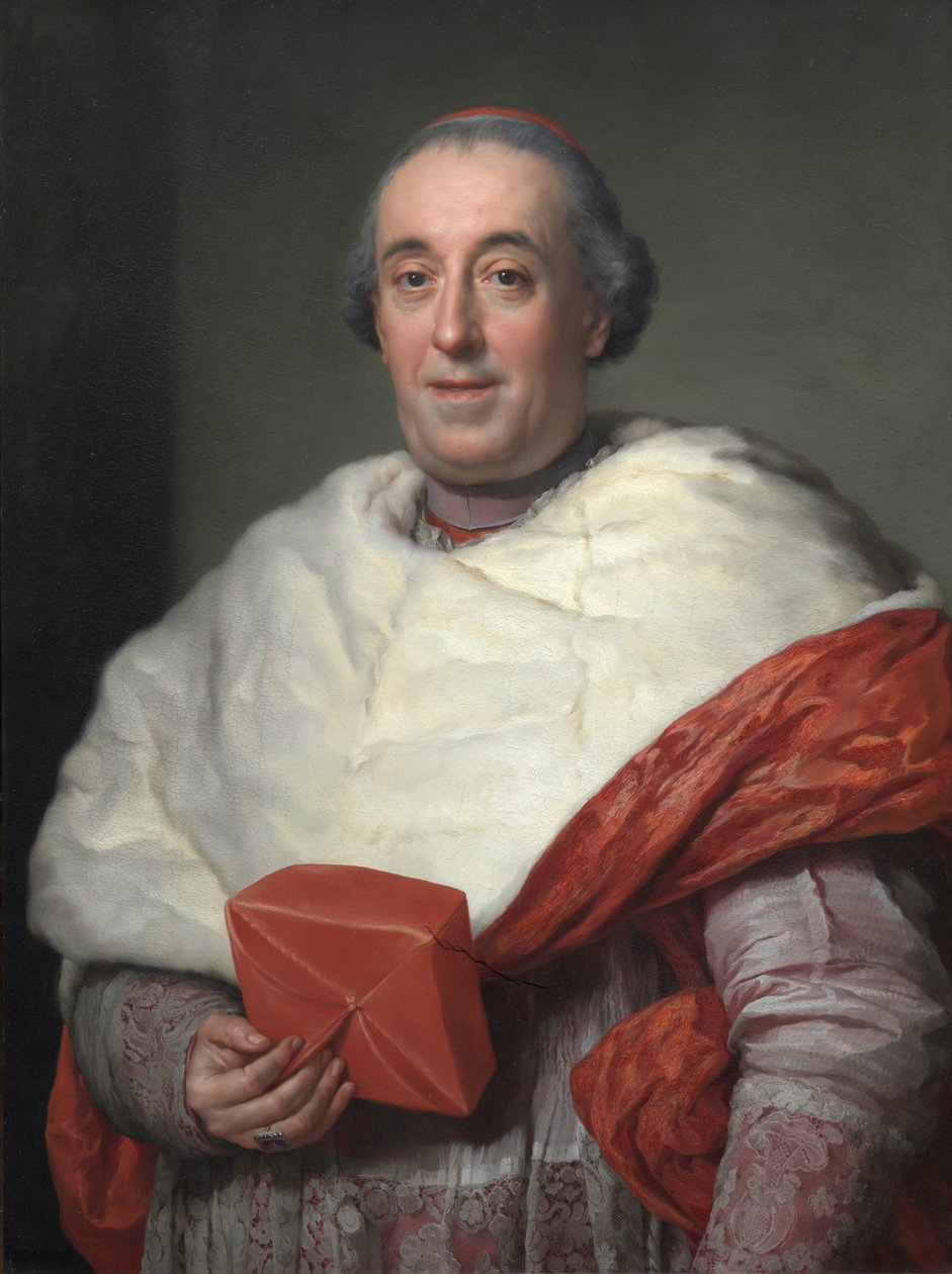 Porträtt av kardinal Zelada, 1773 av Anton Raphael Mengs