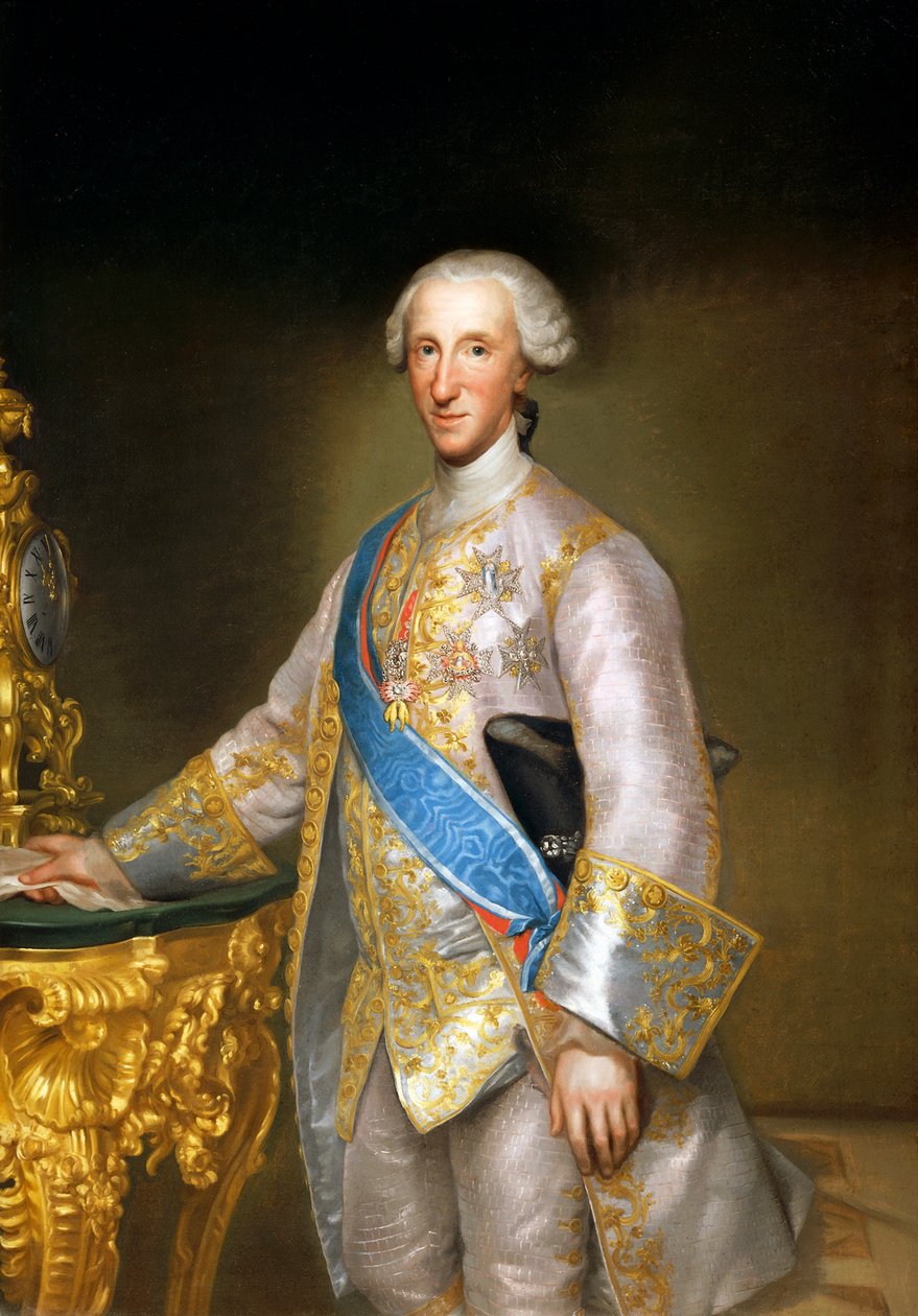 Porträtt av Don Luis Antonio Jaime de Bourbon, av Anton Raphael Mengs, cirka 1774, olja på duk av Anton Raphael Mengs