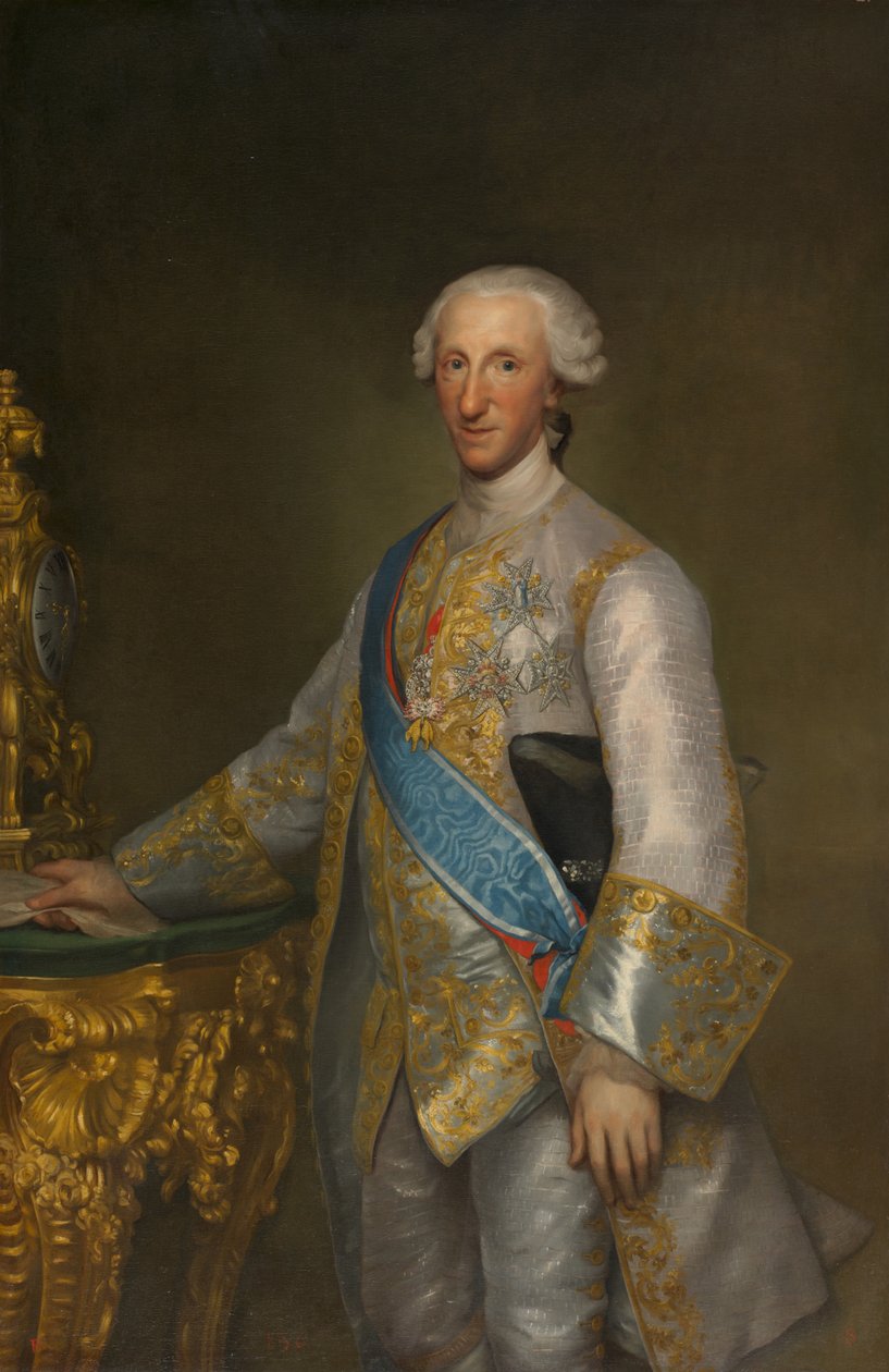 Porträtt av Infante Don Luis de Borbon, c.1776 av Anton Raphael Mengs