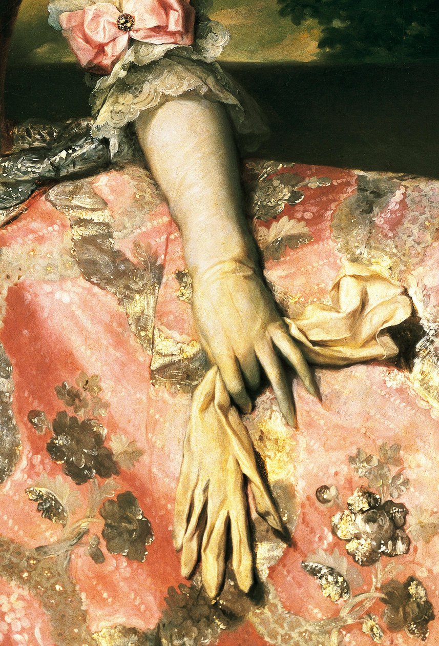 Porträtt av Mary Carolina av Österrike (Mary Carolina, Maria Carolina av Anton Raphael Mengs