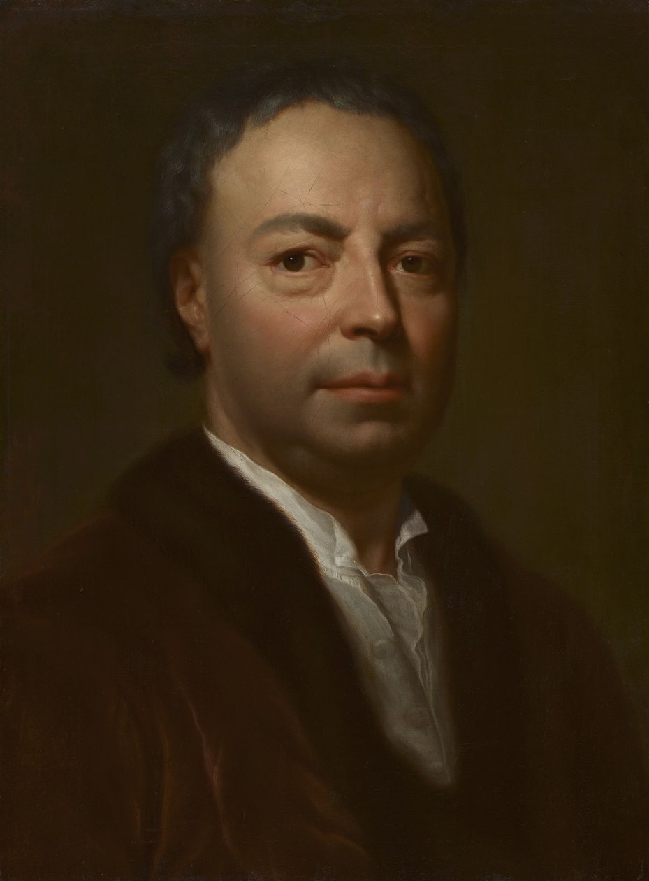 Porträtt av konstnärens far, Ismael Mengs av Anton Raphael Mengs