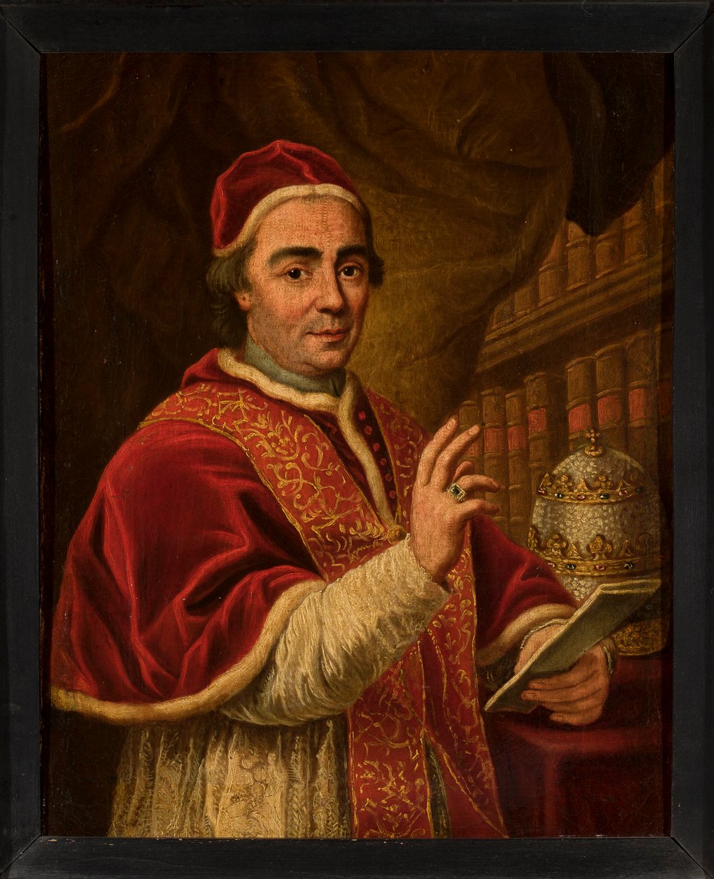 Porträtt av påven Clemens XIII av Anton Raphael Mengs