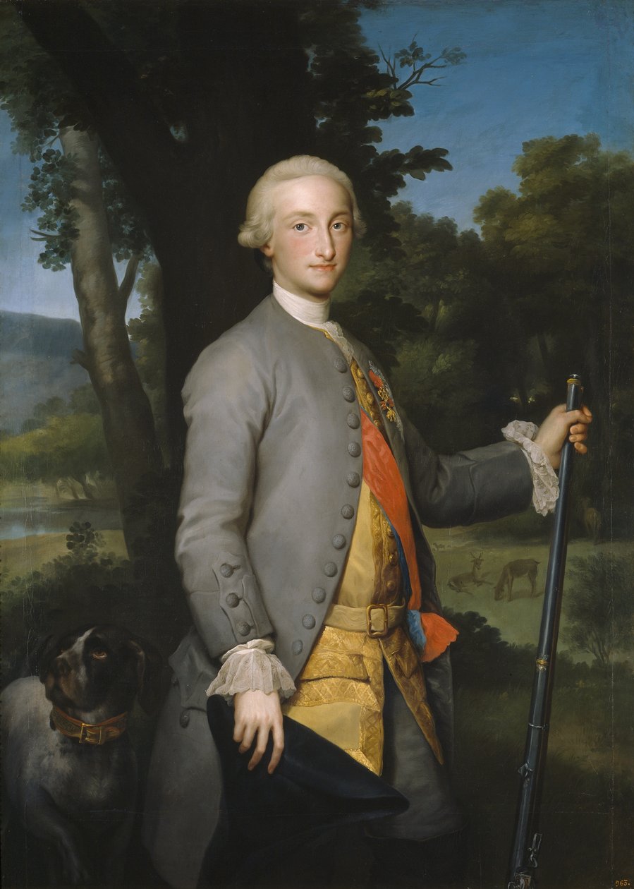 Prins av Asturien, blivande Karl IV av Spanien av Anton Raphael Mengs