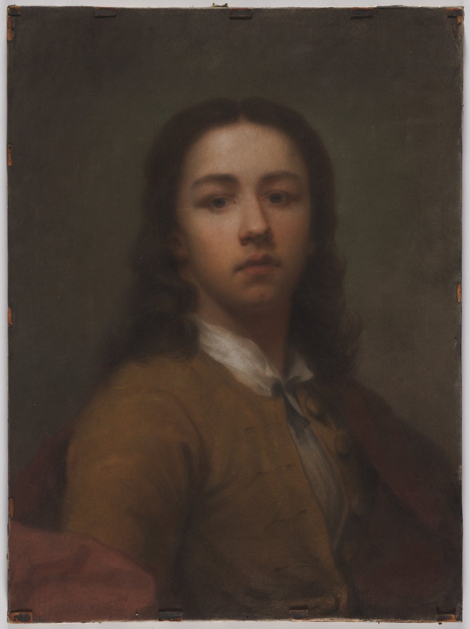 Självporträtt, mitten av 1700-talet. av Anton Raphael Mengs