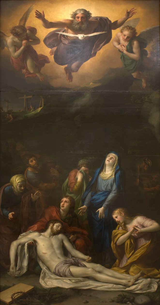 Nedstigningen från korset, 1760-talet av Anton Raphael Mengs