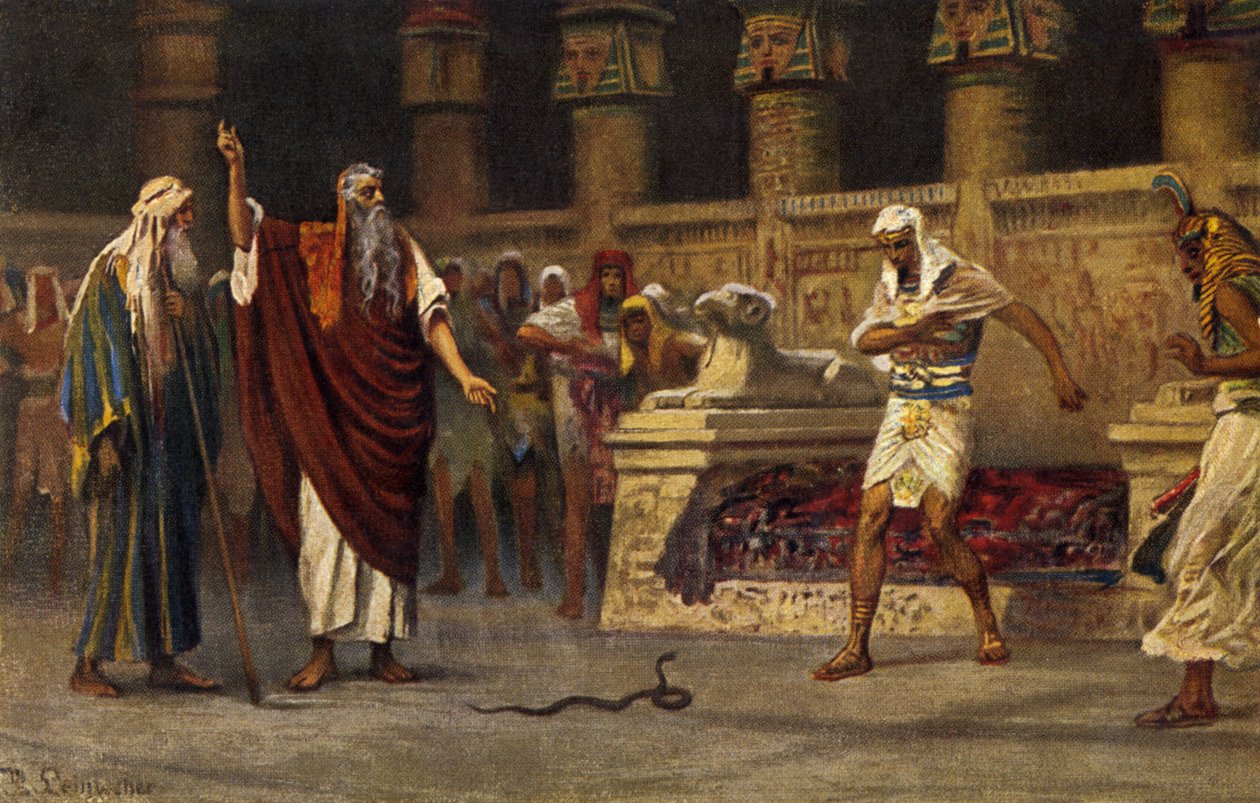 Moses och Aron - Bibeln av Anton Robert Leinweber