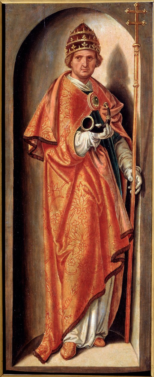Påven Sankt Cornelius, tidigt 1500-tal. av Anton Woensam