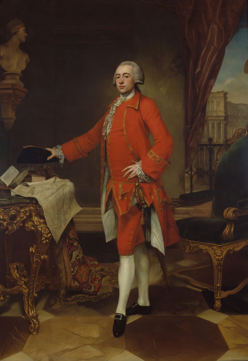 Porträtt av Peter du Cane 1741-1823 av Anton von Maron