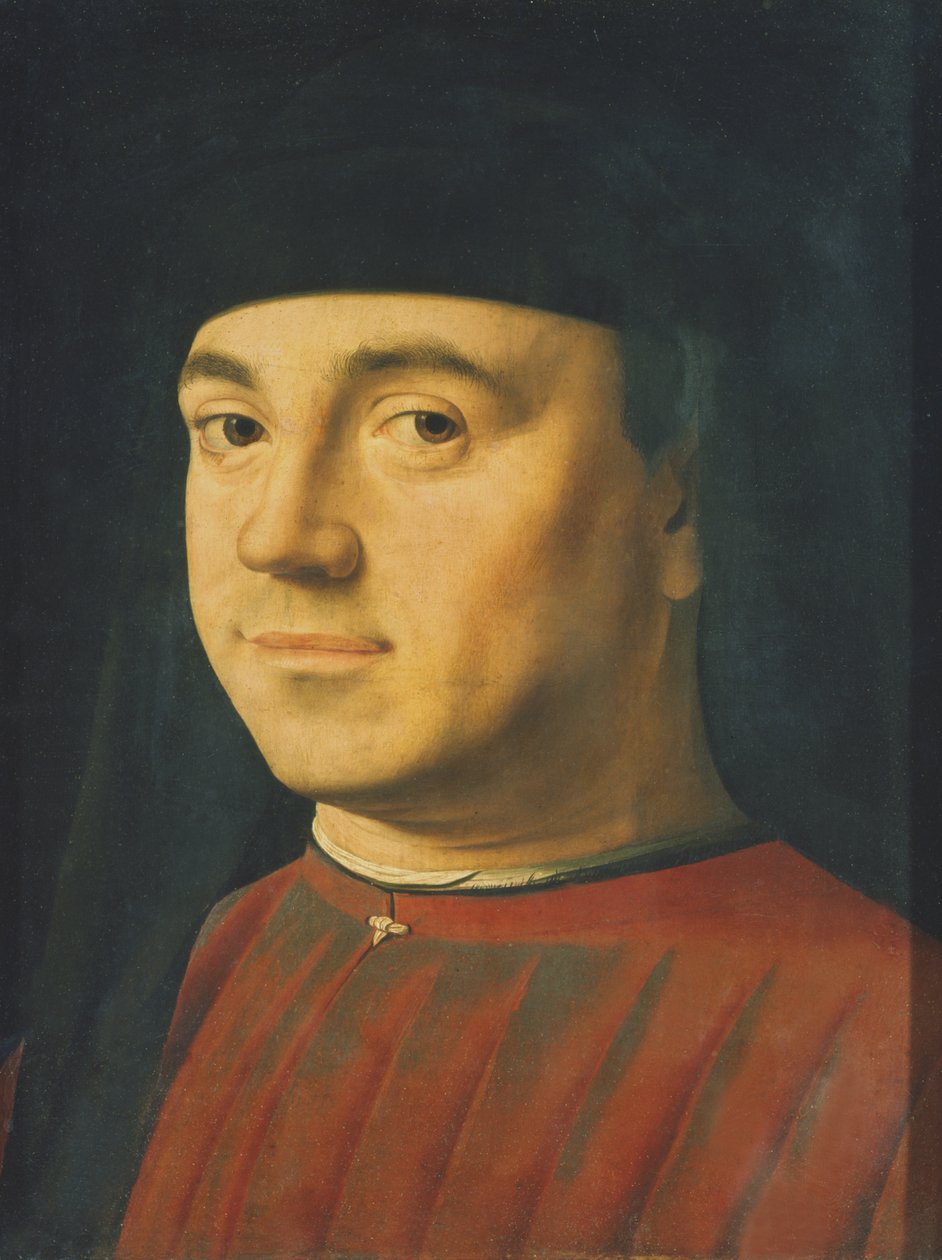 Porträtt av en man av Antonello da Messina