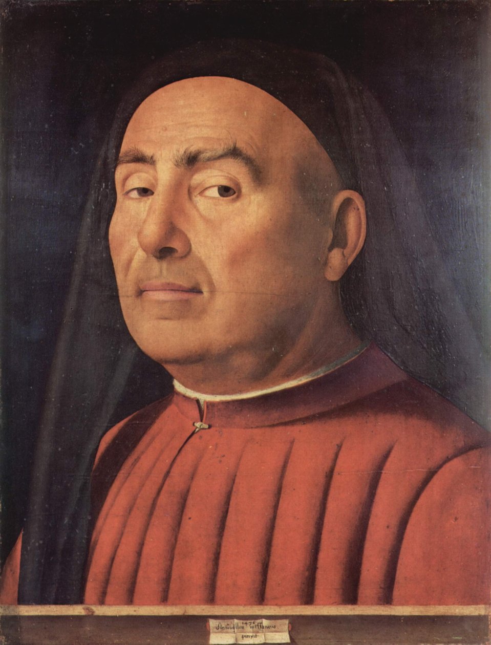 Porträtt av en man av Antonello da Messina