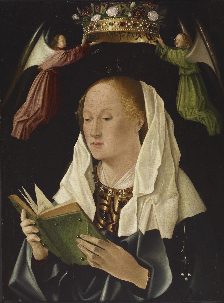 The Virgin Mary Reading, c.1460-62 (tempera och olja på träpanel) av Antonello da Messina