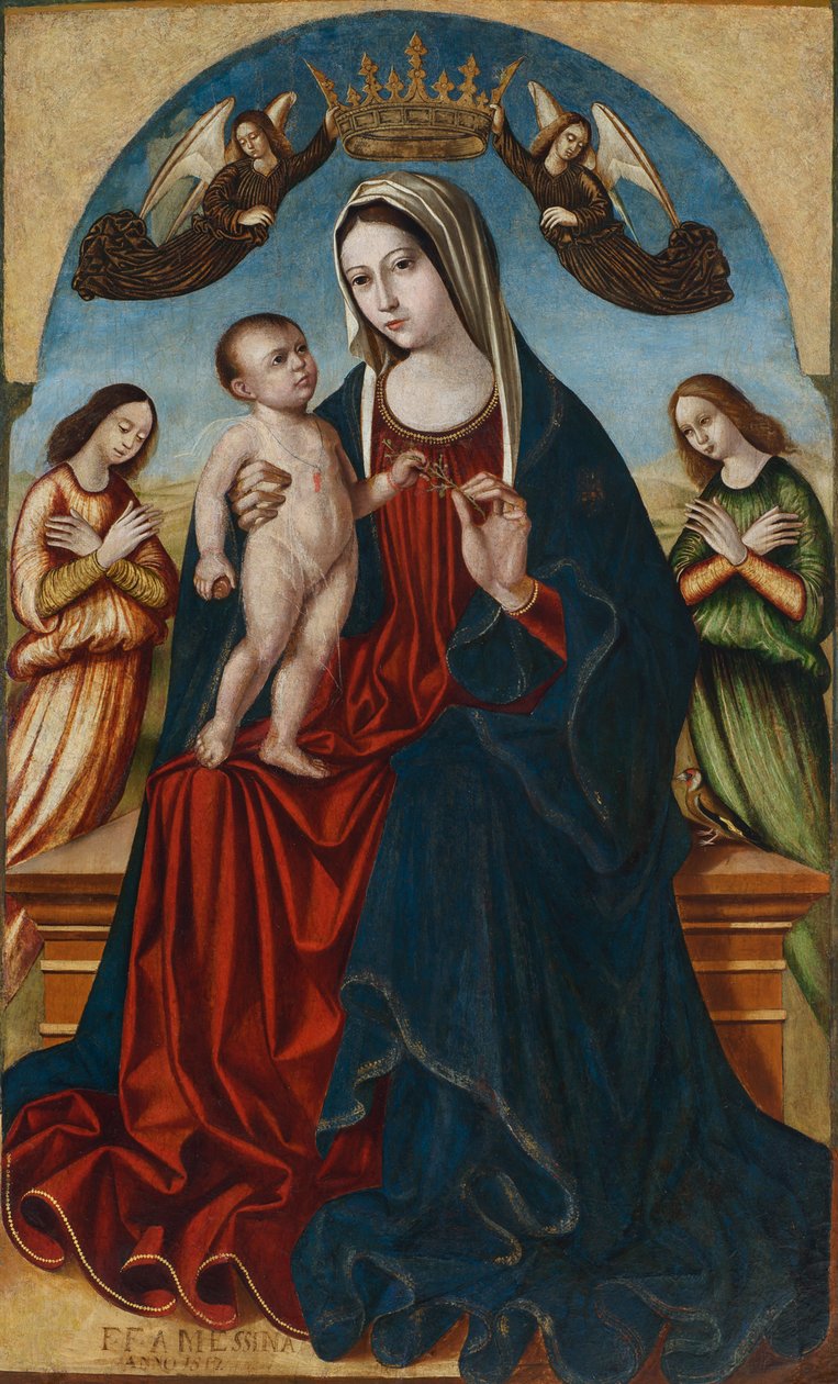 A documented painting extant on Malta by Antonio de Saliba av Antonello de Saliba    