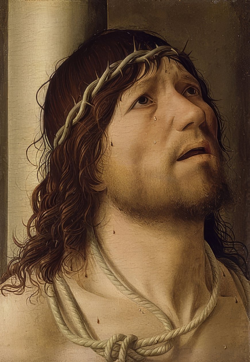 Kristus i martyrskapets pelare av Antonello da Messina