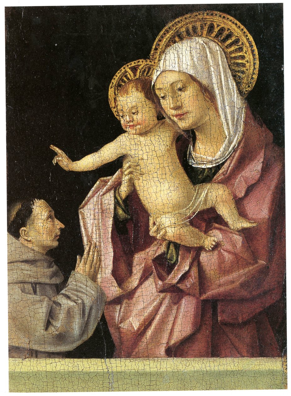 Madonna med barn av Antonello da Messina