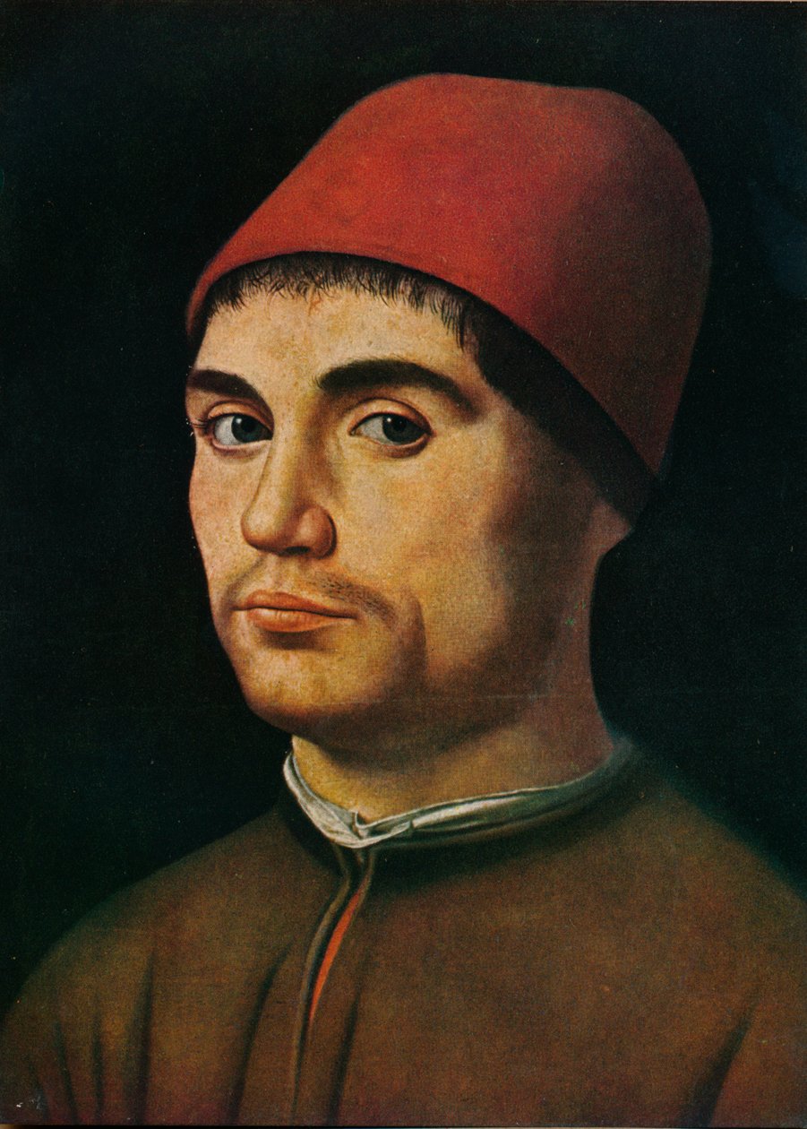 Porträtt av en man, c1475, 1909 av Antonello da Messina