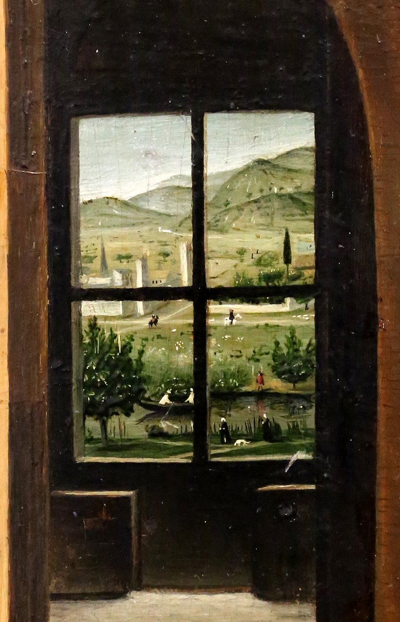 S:t Jerome i sitt arbetsrum, detalj, ca 1475 (olja på pannå) av Antonello da Messina