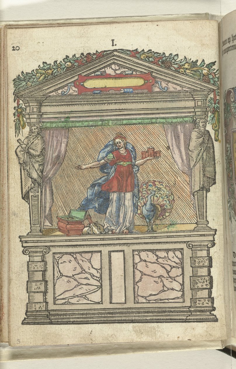 Scen med Juno, 1578 av Antoni van Leest