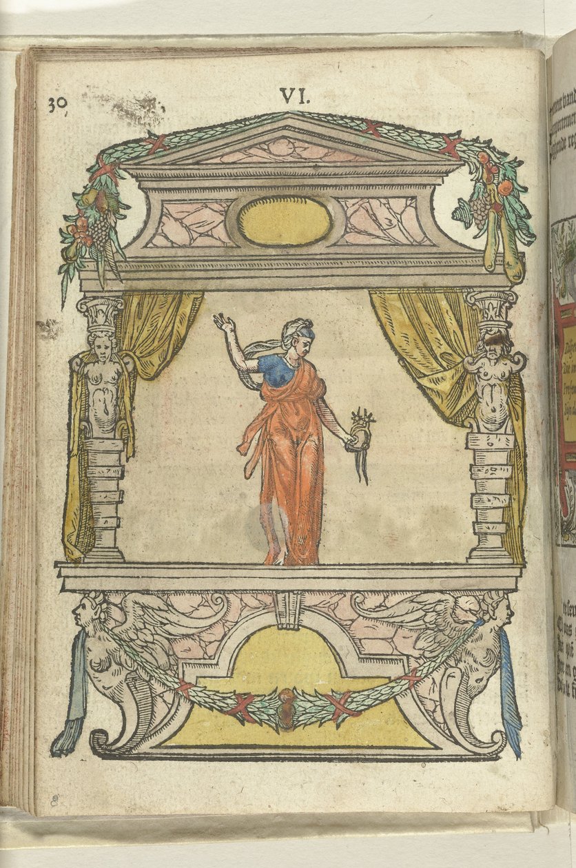 Scen med personifiering av Diligence (Diligentia), 1578 av Antoni van Leest