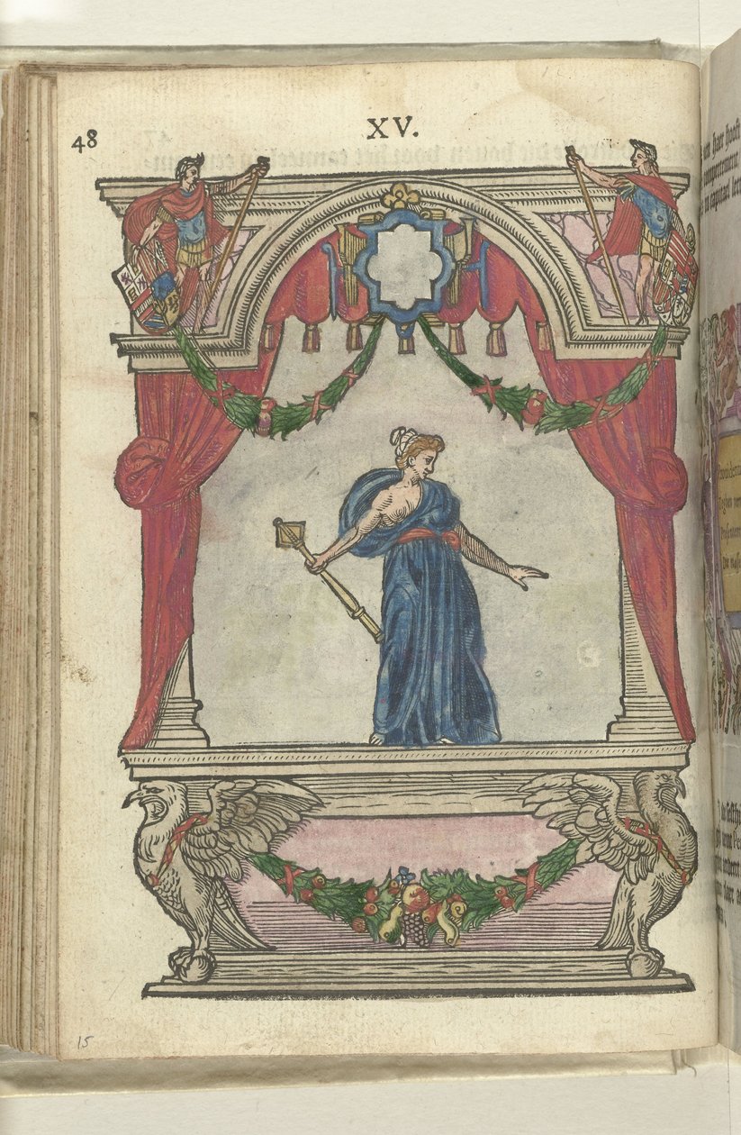 Scen med personifiering av Providence (Providentia), 1578 av Antoni van Leest