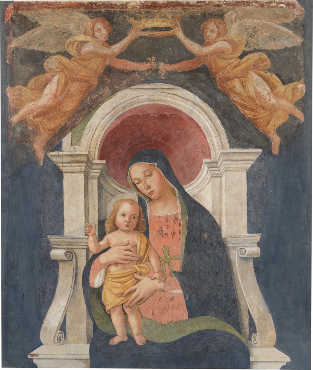 Antoniazzo Romano - Madonna med barn, ca 1495 av Antoniazzo Romano