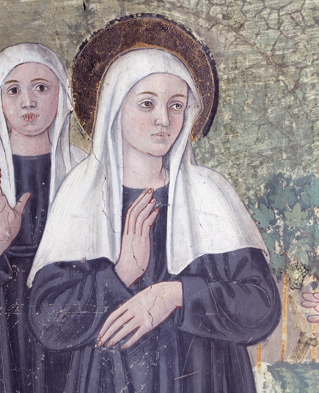 Livet av St. Francesca Romana: När hon återvände från St Paul