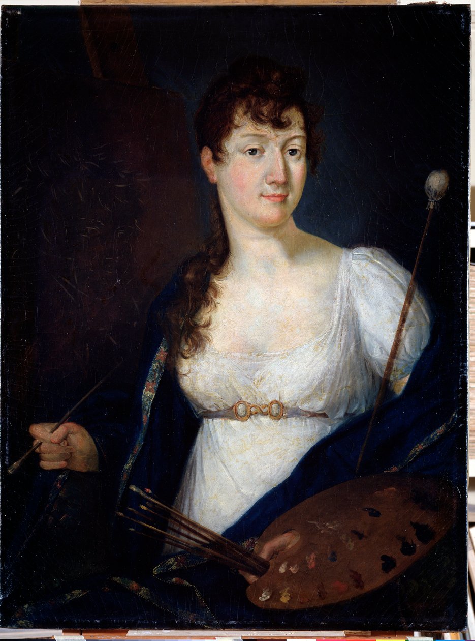 Självporträtt (olja på duk av Antonietta Costa Galera