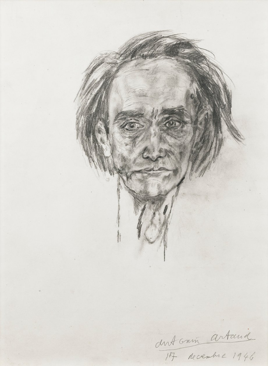 Självporträtt Antonin Artaud av Antonin Artaud