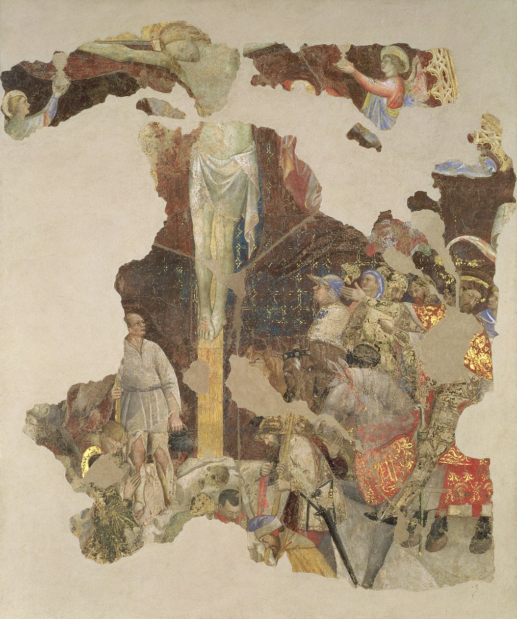 Fragment av en korsfästelse av Antonio Alberti