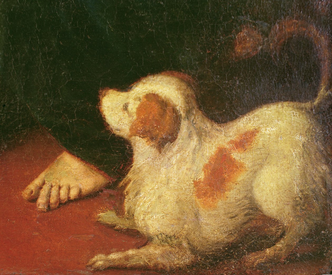 Detalj från visitationen av Antonio Campi