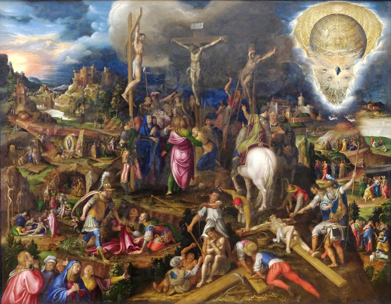 Mysterierna om Kristi passion av Antonio Campi