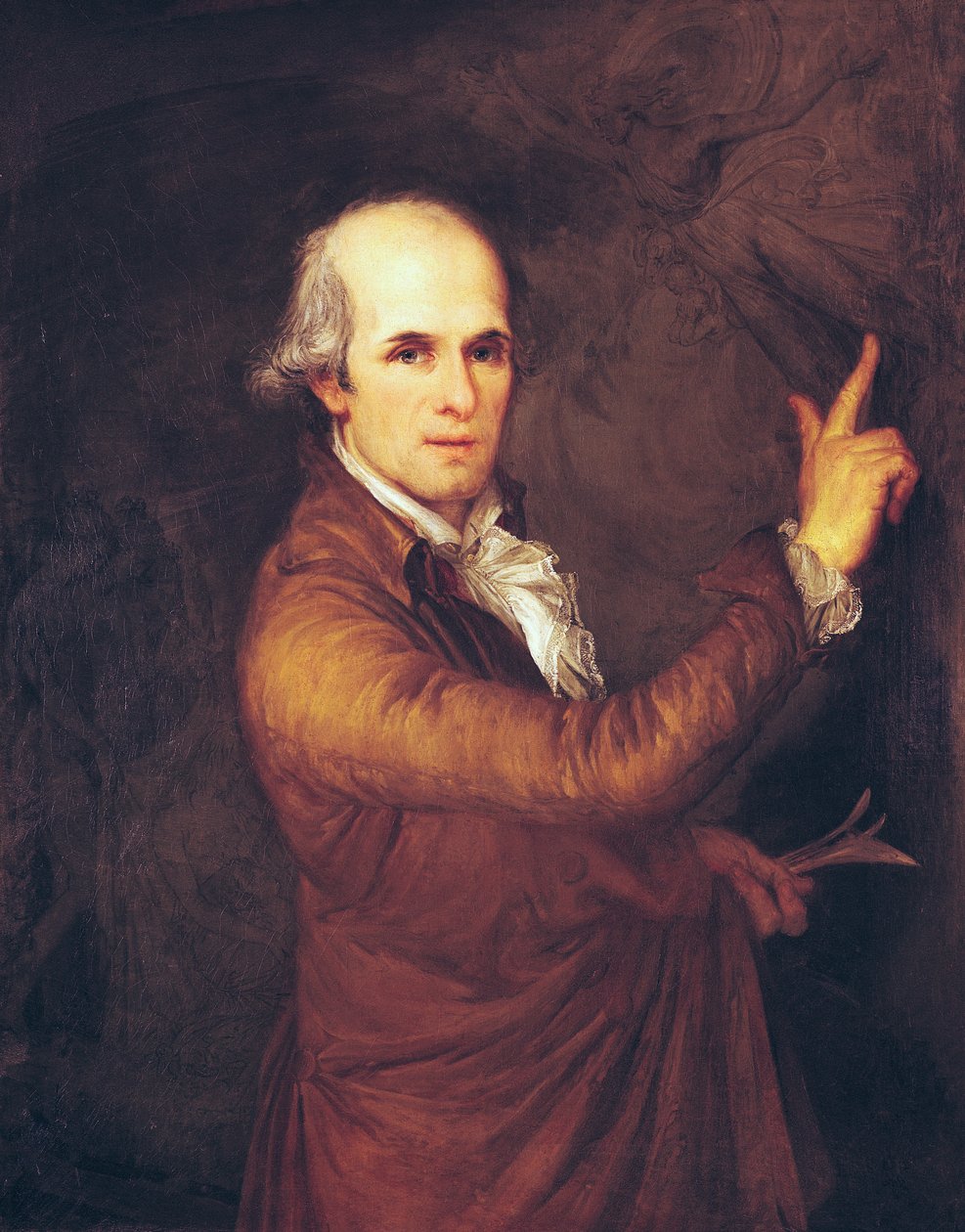 Självporträtt av Antonio Canova