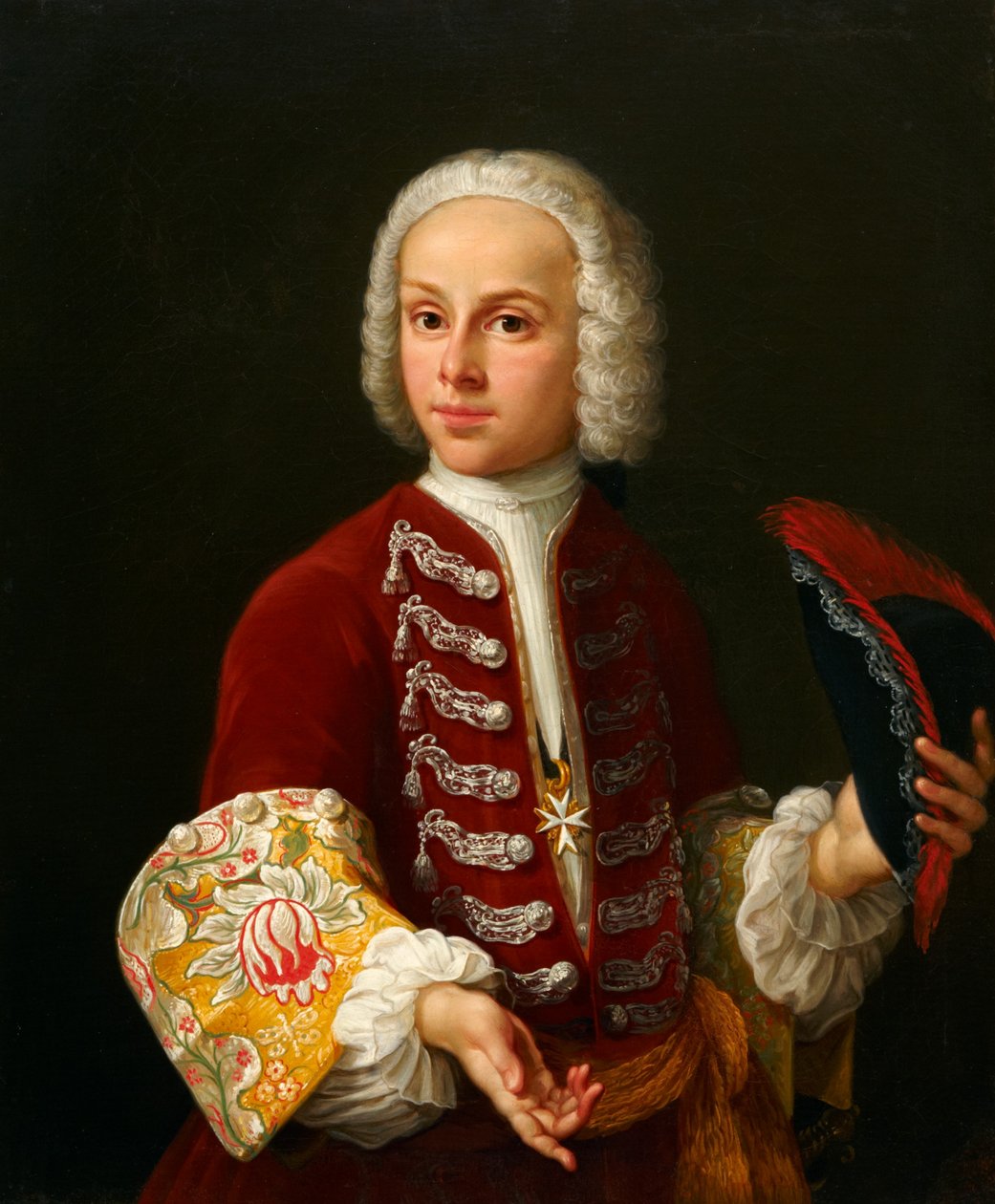 Ung riddare av Johanniterorden, ca 1730 av Antonio David
