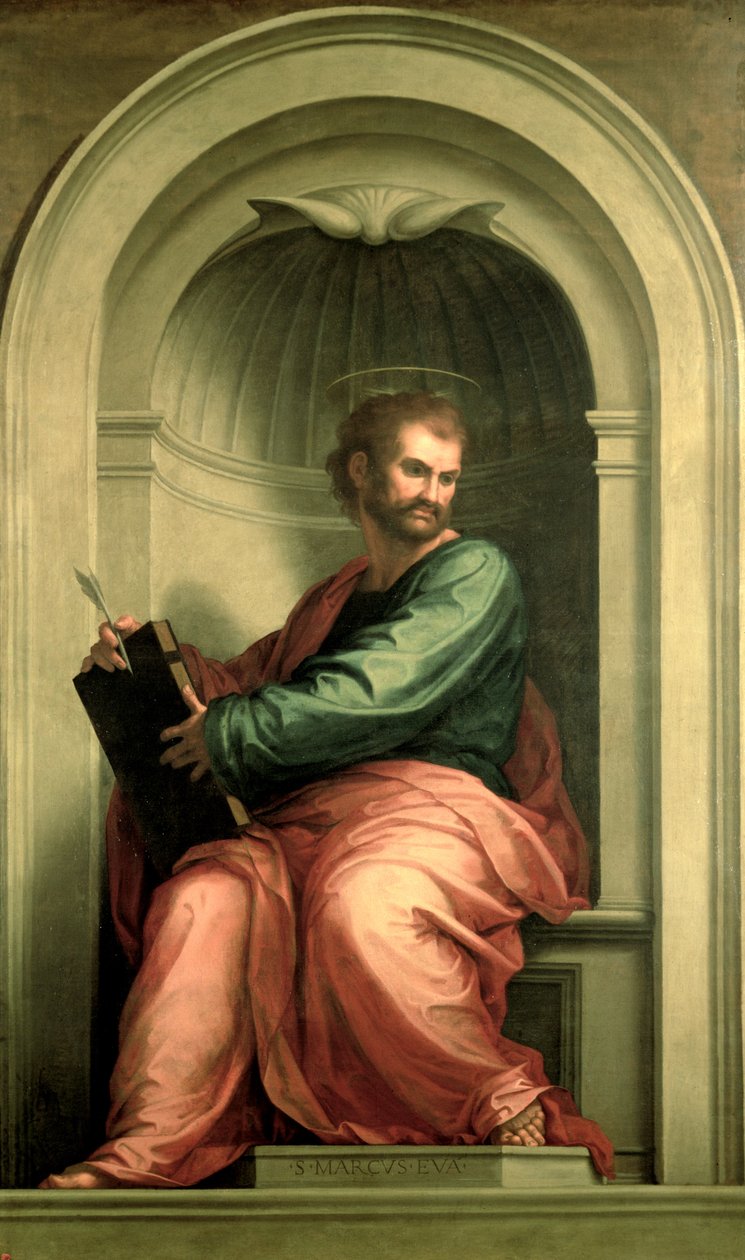 Markus evangelisten (kopia av en målning av Fra Bartolommeo) av Antonio Domenico Gabbiani