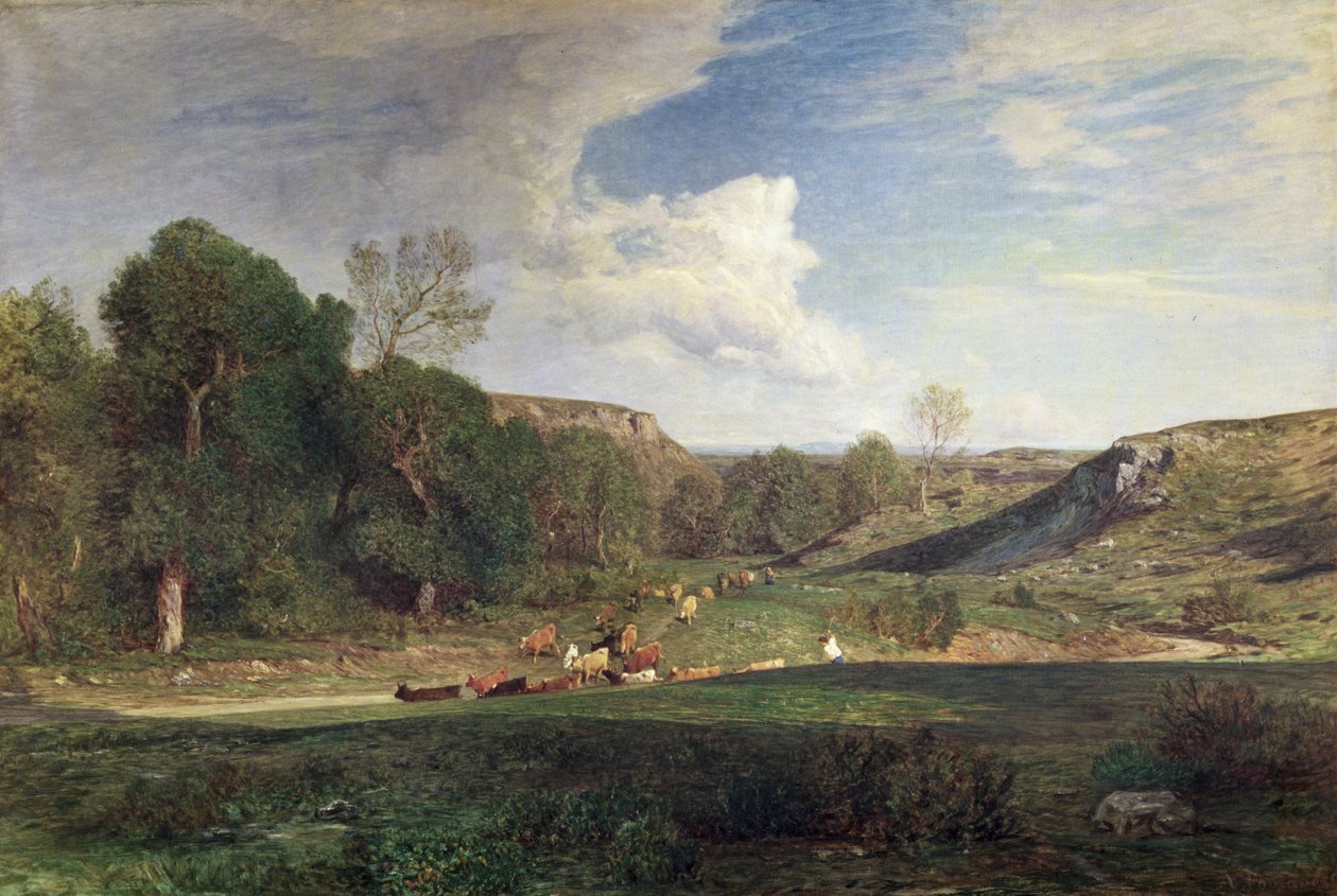 Regnmolnet av Antonio Fontanesi